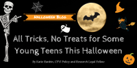 All Tricks, No Treats for Some Young Teens This Halloween 