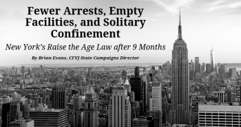Fewer Arrests, Empty Facilities, and Solitary Confinement: New York’s Raise the Age Law after 9 Months