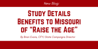 Study Details Benefits to Missouri of “Raise the Age”